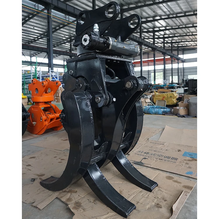 Forestry Machinery Excavator Accessories Xuvol High Strength Steel Grab