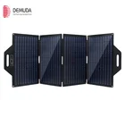 Solar Charger Factory Price 100w Outdoor Portable Waterproof Folding Solar Charger Panel