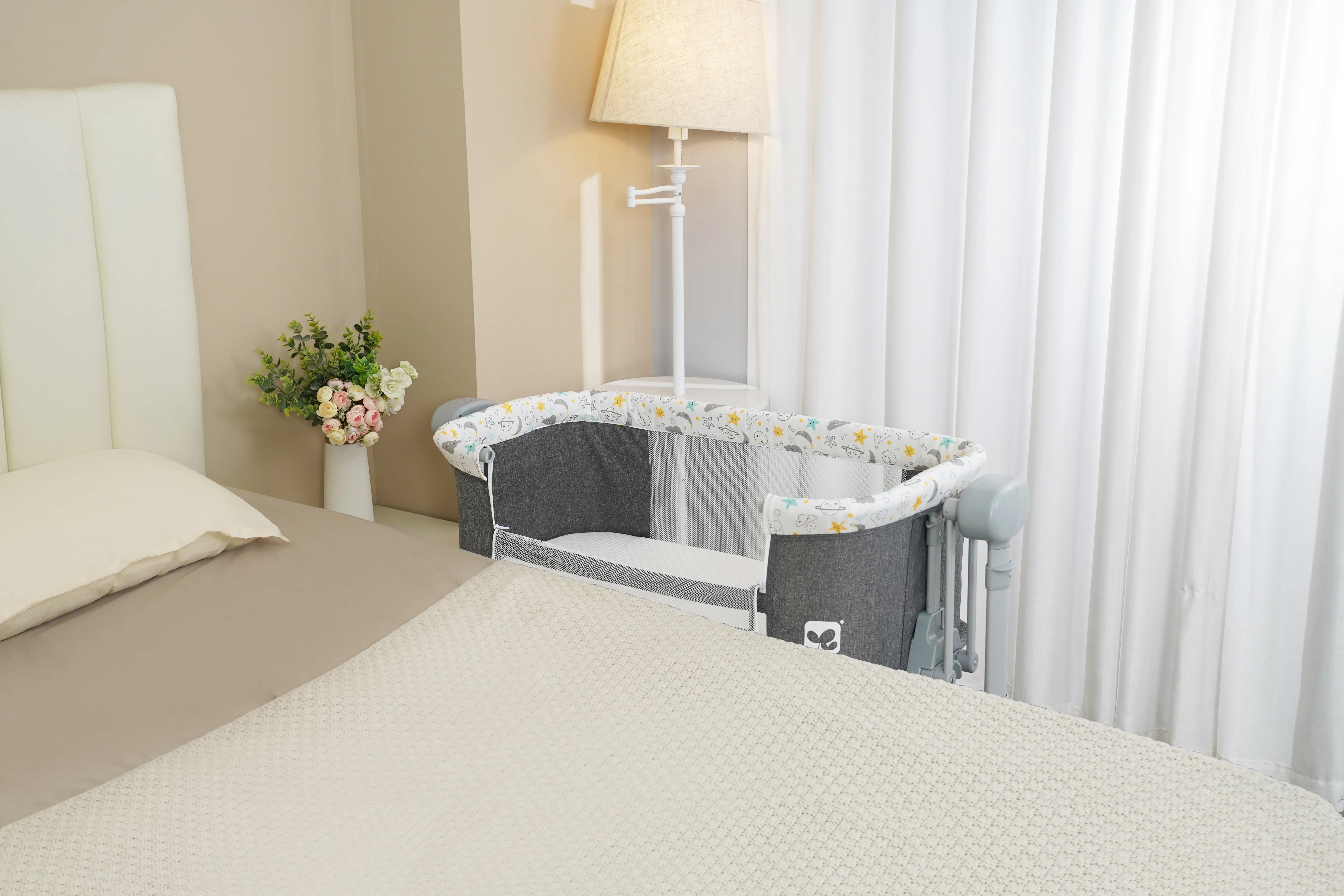 P780D Coolbaby Comfortable Smart Baby Bed Electric Baby Crib Swing for Infant factory