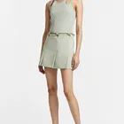 Mini Skirt 2021 New Arrival Girl's Mid-rise Box Pleat Mini Skirt