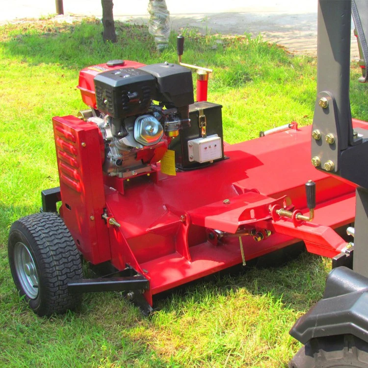 Quad Towable Atv Flail Mower 15Hp Petrol Engine  Garden Grass Cutter lawn mower engine
