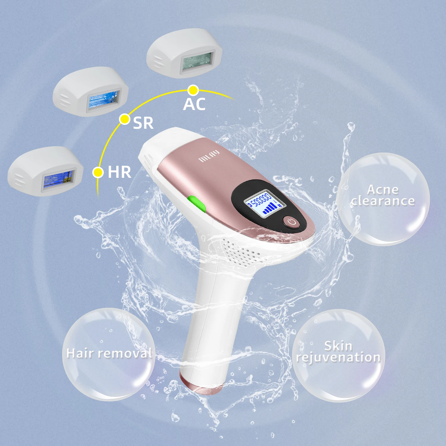 MLAY Laser Home use IPL Wholesale laser hair remover ODM OEM Latest mini IPL hair removal device