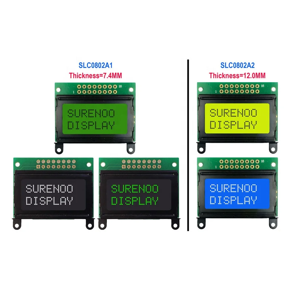 8x2 0802 802 character lcd module supplier