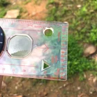 Compass Mini Outdoor Survival Pocket Compass Ruler Compass Camping Map Compass