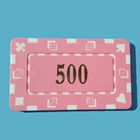 Poker HCD High-end Rectangular Solid Colored Poker Chips For Casino