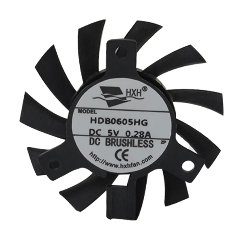 Duct Axial Fan, 60x60x10mm, 12/24V, Plastic, PWM - detail 10