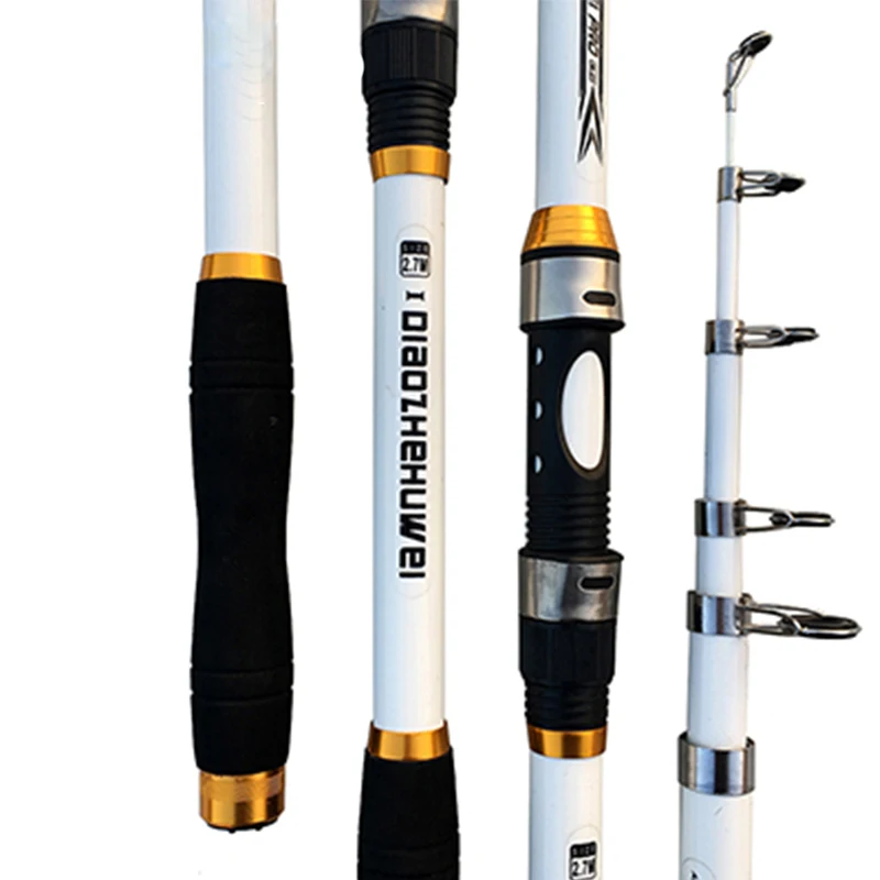 heavy duty carbon fiber telescopic fishing rod