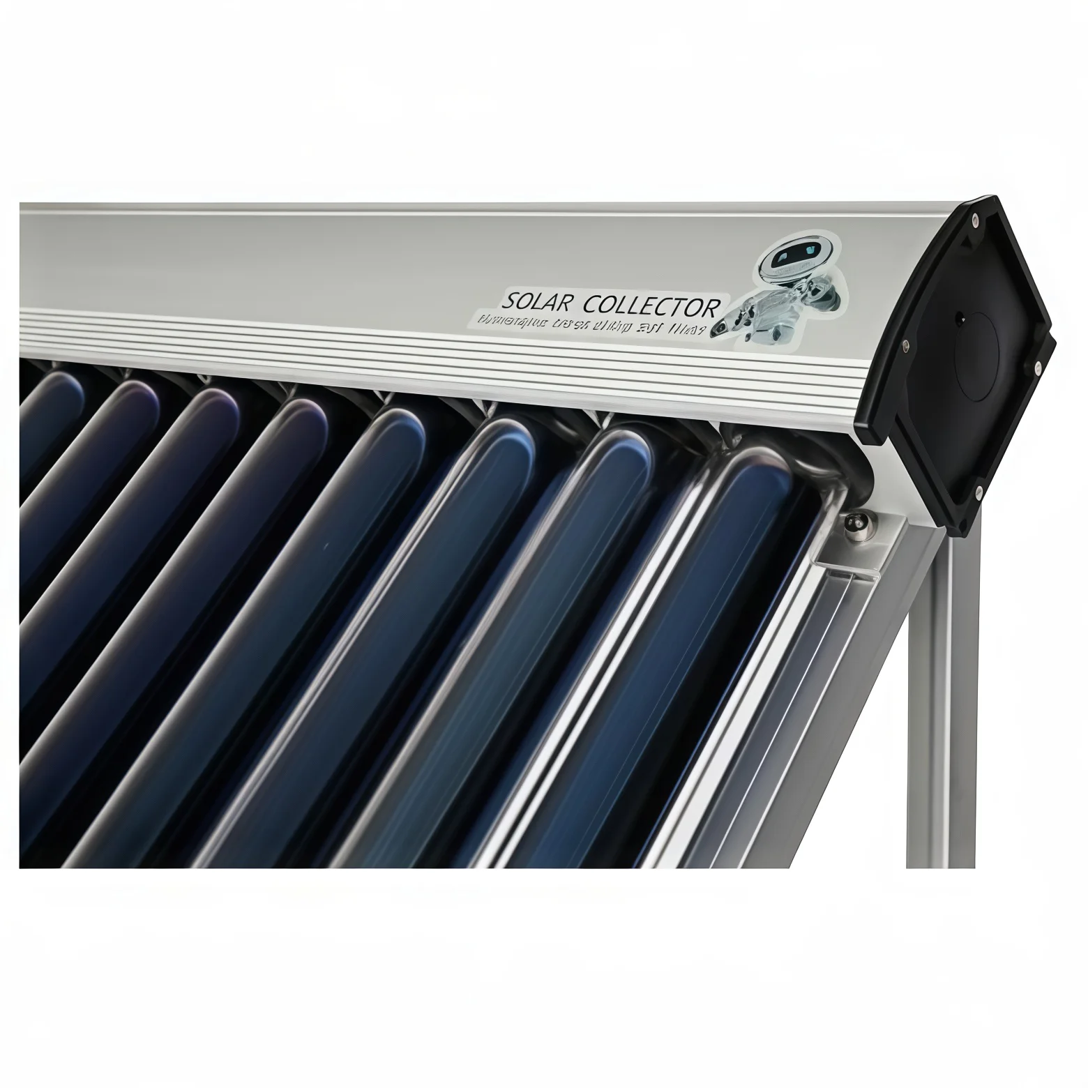 SC-HP High-Performance IPX7 Waterproof Aluminum Frame Solar Water Heater Evacuated Tube Solar Collector Rock Wool Outdoor Hotel details