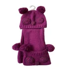 China Factory Custom Logo Jacquard Baby Winter Hat Beanie Winter Hats And Scarf Winter Hats