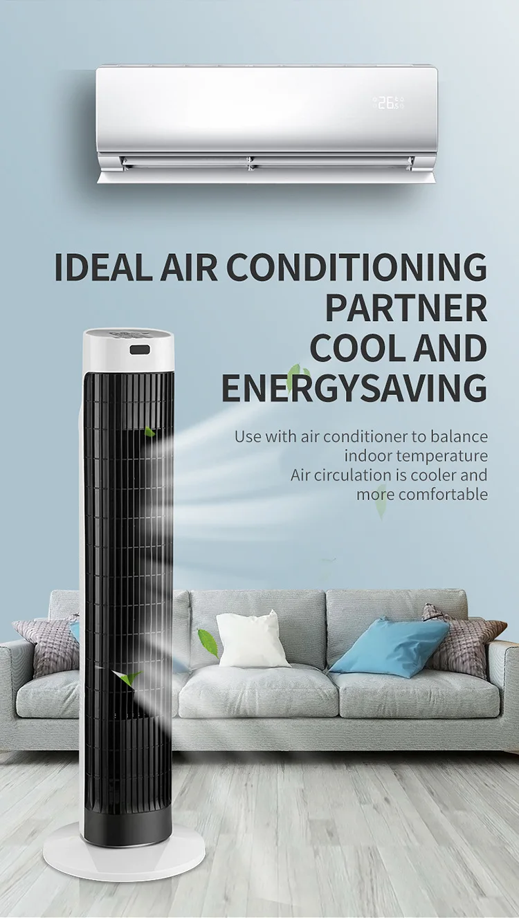 Tower Fan, LED, 12H - detail 12