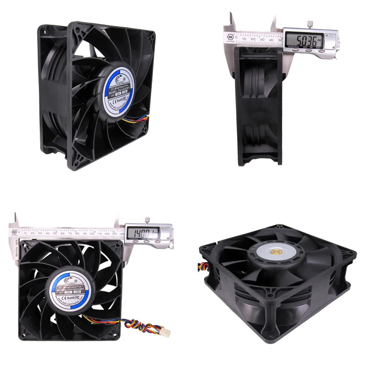 Booster Fan, 140x140x50mm, 140mm, 5.5-inch, 12v - detail 2