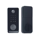 Lock Zinc Alloy Customization Smart Voice Recognition Fingerprint Keyless Card Security Bedroom Wood Deadbolt Door Lock