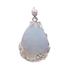 Stone Pendant Pendnat Natural Stone Pendant Crystal Agate Stone Necklace Pendnat