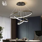Energy Saving Lamp Energy Saving Metal Contemporary Circul Lamp Hanging Luxury Pendant Light