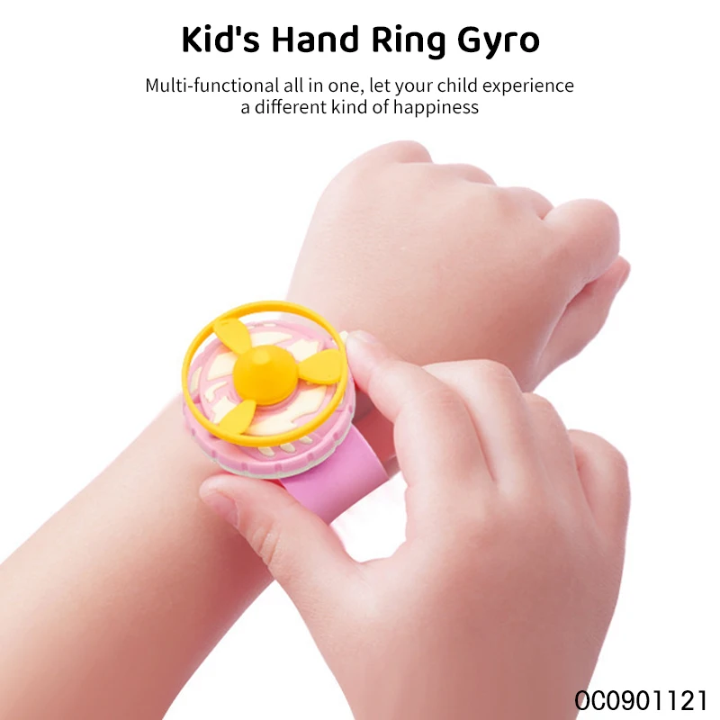 New bracelet baby cartoon fidget spinner gyro toys 2023 for kids