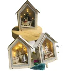 Wooden Decoration Exquisite Handmade Wooden Decoration House Wood Carving