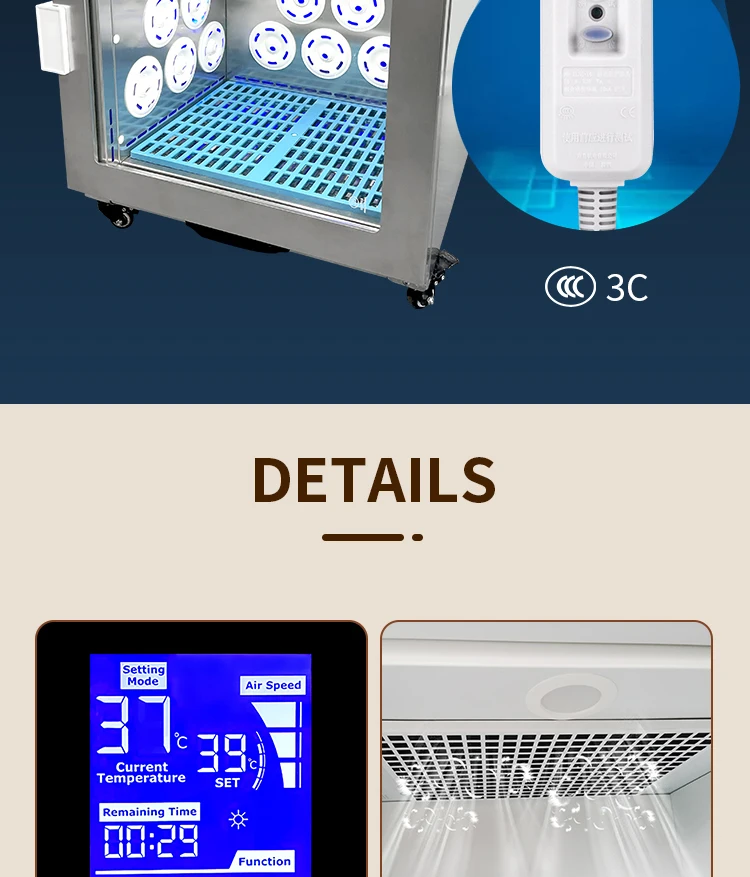 G5-S Hot Sale Cat and Dog Hair Dryer Cabinet Small Pet Dryer Machine Stainless Steel Pet Blower China Factory Direct Supplier