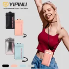 Mobile Phone YIPINU Fashion Mobile Shoulder Bag Cell Phone Bags Genuine Leather Mobile Phone Bag