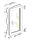 Windows Good Quality European Standard 20mm Groove Tilt And Turn Windows Hardware System