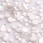 Crystal Beads Mermaid Tears Clear Glass Rhinestones Nail Art Crystal Size Half Pearls Beads Flatback Rhinestone Beads