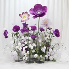 Wedding Purple Wedding Party Decoration Flower Giant Standing Purple Paper Flowers