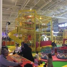 Indoor Climbing Net Soft Play Rainbow Climbing Net For Kids Indoor Playground