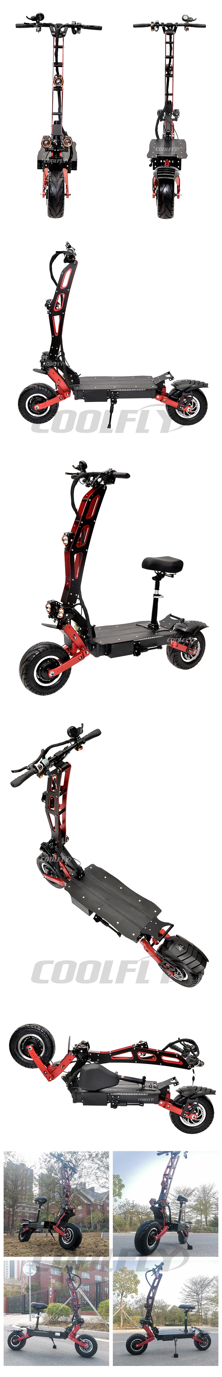 Factory price big power 6000w 60V high quality electric kick scooter foldable dual e scooters 10000w in stock