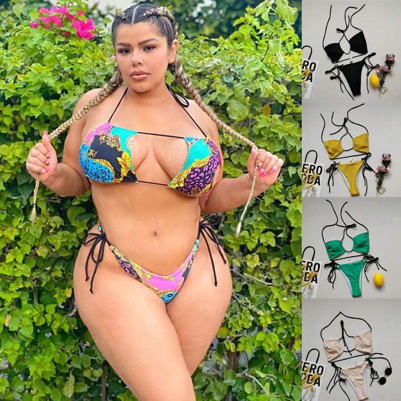 plus size extreme micro bikini