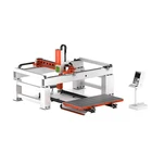 2000w Laser HGTECH 1000w 2000w 3000w 10kw SF Series 3D 5 Axis Laser Cutting Machine Robot For Sale