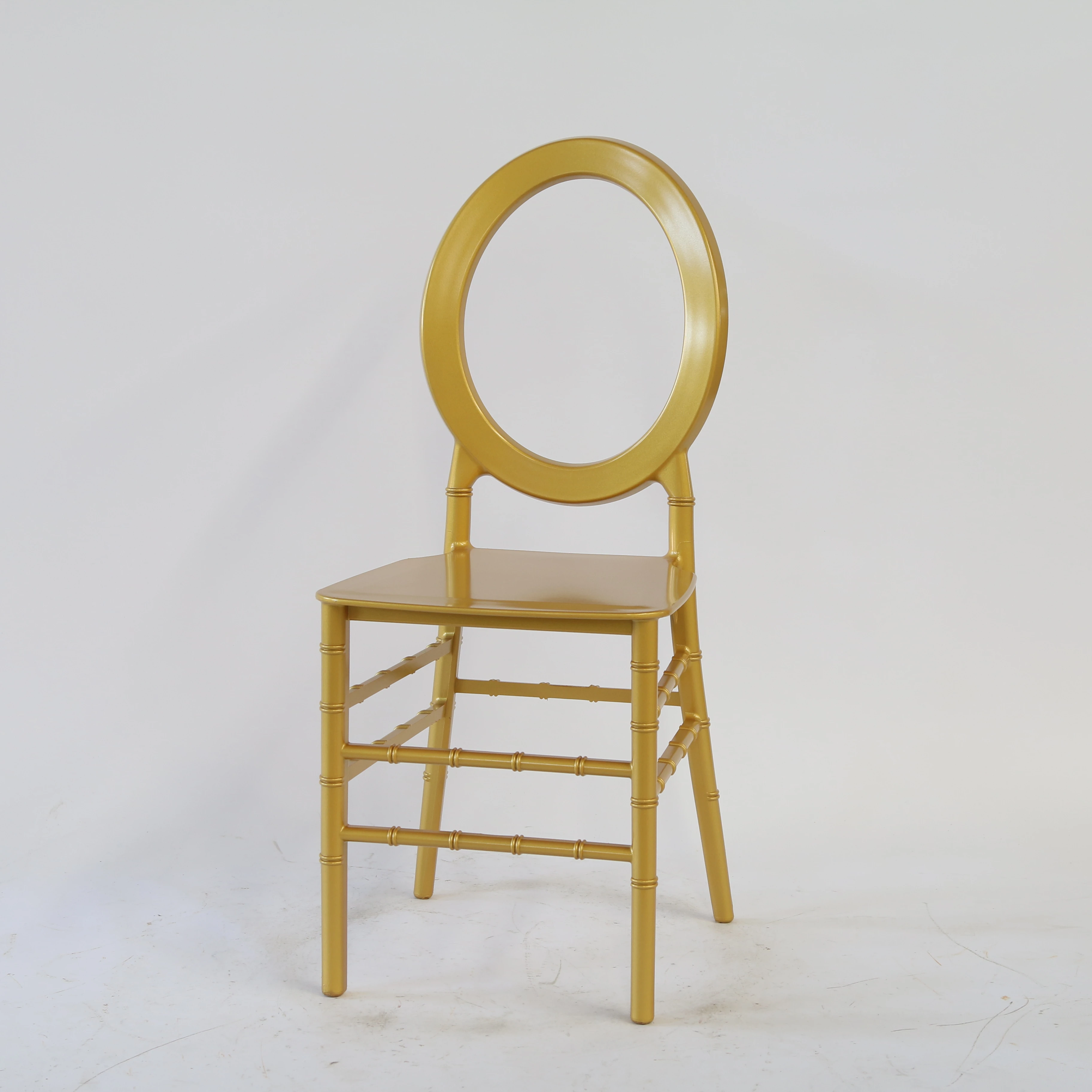 royal gold plastic chair