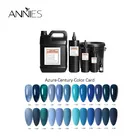 OEM Nail Art Supplies Sky Blue Series Soak Off UV Gel Natural Custom Gel Nail Polish