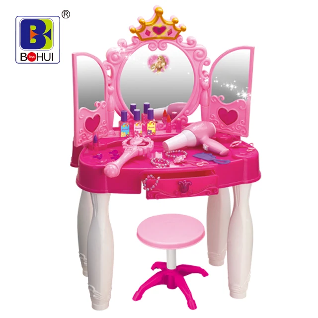 Little Girl Pretend Dressing Table Set