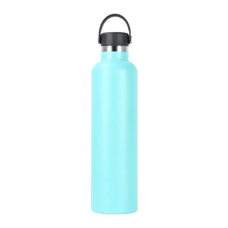 304 Stainless Steel Vacuum Insulated 1000 ml Large Capacity Wide Mouth Double Wall Thermos Metal Sublimation Water Bottle Cup