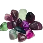 Rainbow Wholesale High Quality Fluorite Tumbled Natural Rainbow Fluorite Rough Stone