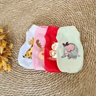 Girl Clothes Summer Hot Selling Cheap Custom Cartoon Vest Organic Dog Girl Clothes Pet Summer