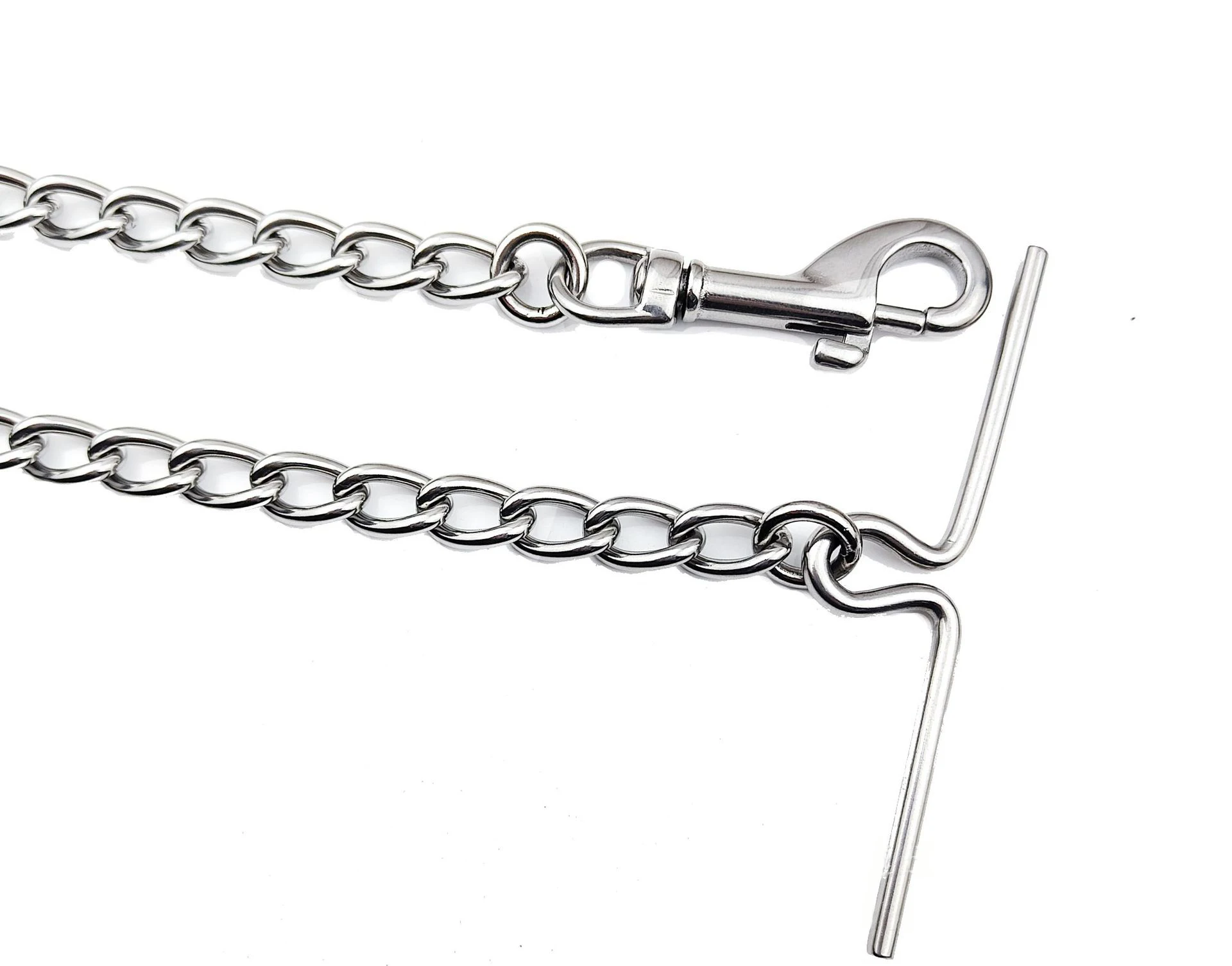 2MM /2.5MM/3MM Stainless Steel Integrated Dog Chain Dog Leash Dog Collar Set for Dog Walking