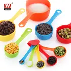 5pcs Plastic Utensils To Measure Spice Coffee Measuring Spoon Logo 2.5g Small Measuring Cups And Spoons Set