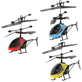 RC Helicopter Aircraft Four Color Available electric Remote control aircraft with light for Children