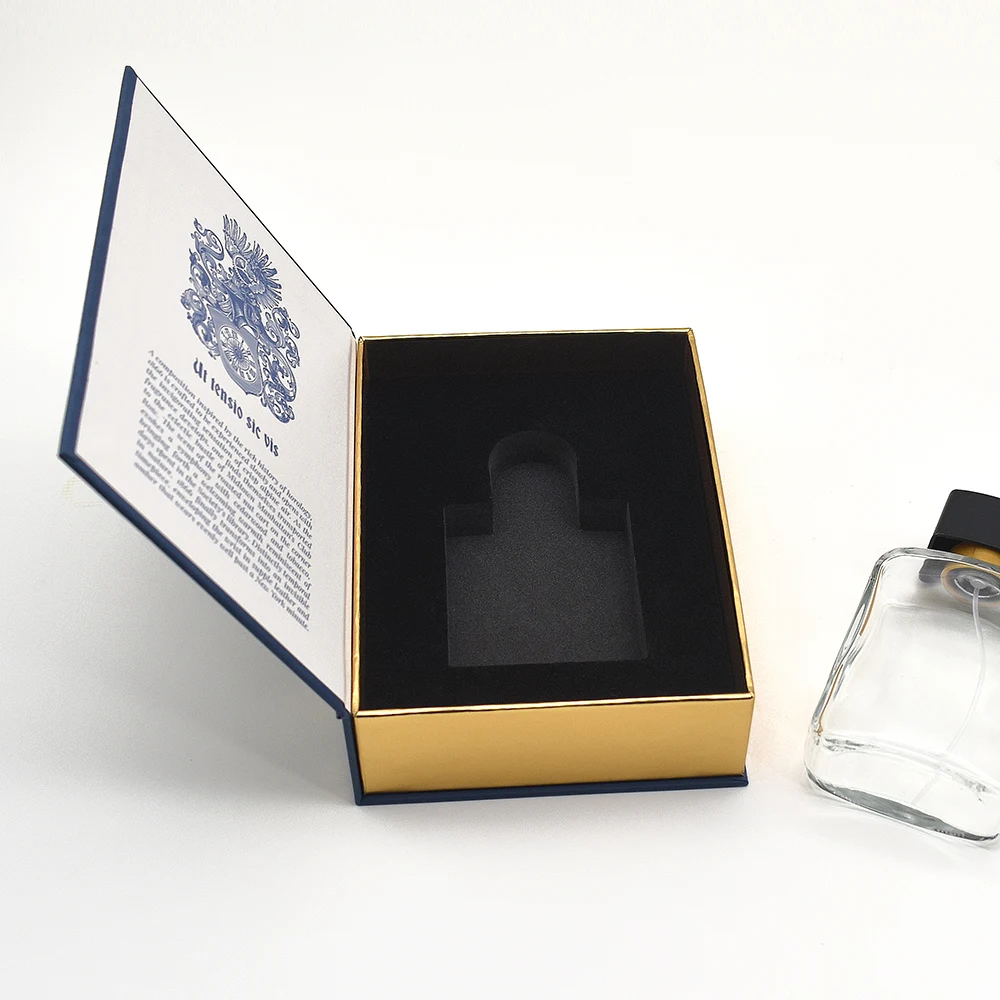 Luxurious Black Perfume Discovery Set Sample Bottle Packaging Box Perfume Bottle Packaging Box supplier