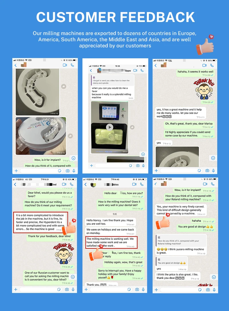 Yucera Factory Price Lab Dental Milling Machine 5 Axis Universal Cad Cam for Metal Dental Milling Machine