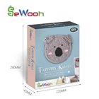 Craft 2020 DIY Toy Koala Wall Art And Craft Activity Decoration Craft Kit For Children And Adults