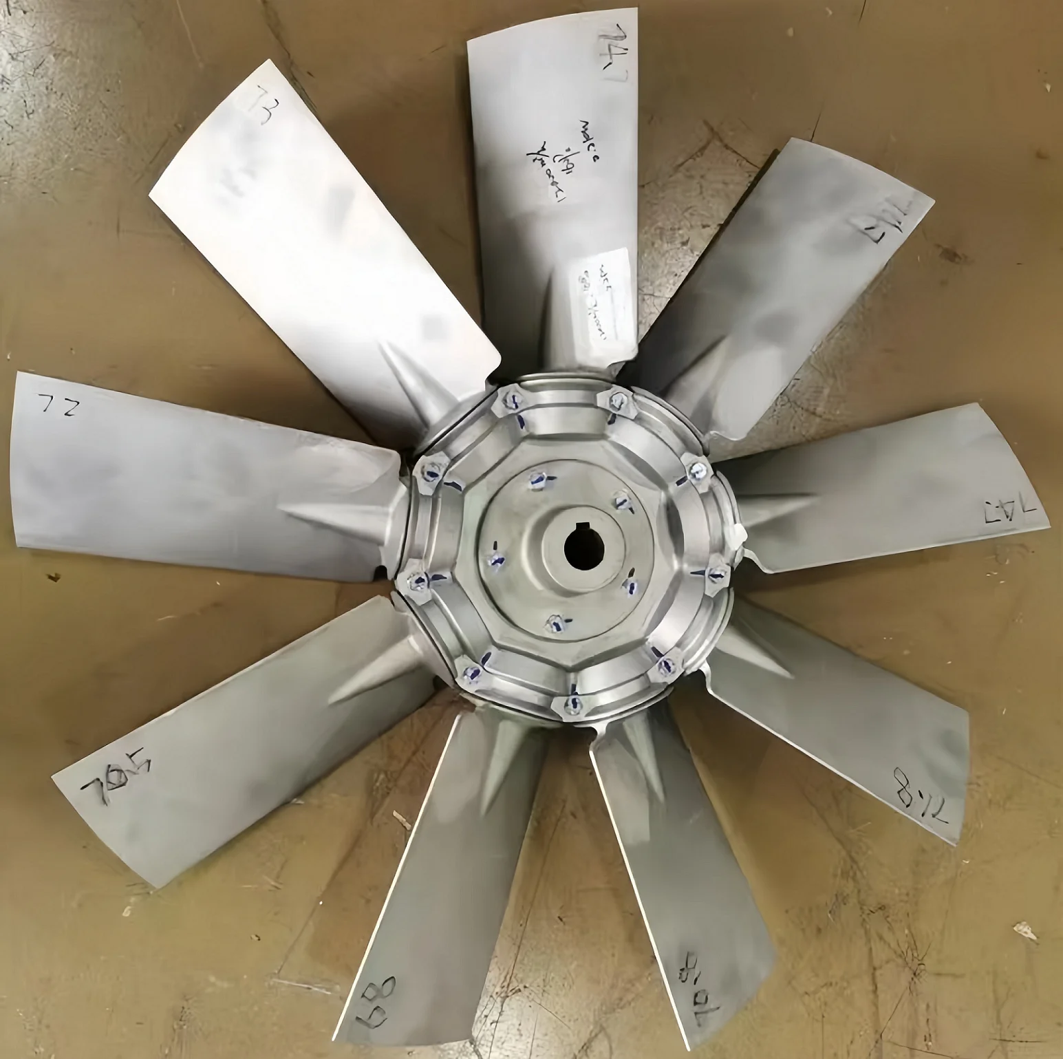 Axial Flow Fan, Aluminum, 800mm - detail 14