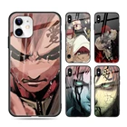Custom Gaara Pictures Tempered Glass Phone Casings For IPhone 11 12 7 8 XS XR