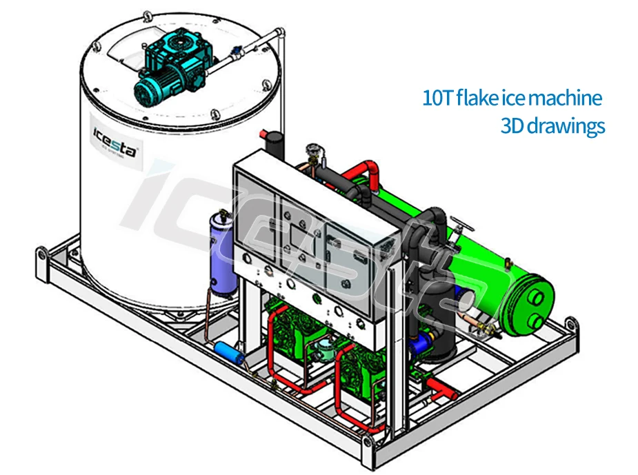 Ice Machine, ICESTA, 5t, 8t, 10t - detail 12