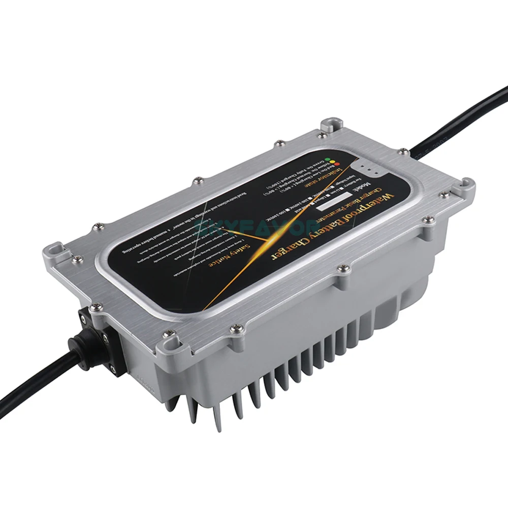 Customized dustproof waterproof 24V battery charger 24V 15A Automatic smart battery chargers for lithium ion lifepo4 lead acid