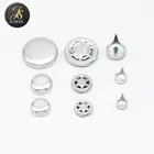 Button Button Button Aluminum Dome Ball Fabric Covered Button Baseball Cap Top Button With Needle