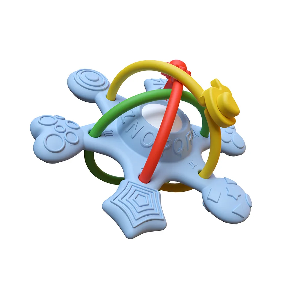 Customized Baby Hand Grasping Ball OEM ODM Baby Early Education Toys Chewed Hand Rattles Teether Toy