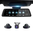 Recorder 1080p Handleiding 8inch 4G ADAS Dual Cams Car Video Recorder Special GPS WIFI Dash Camera