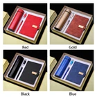 Promotional Business Promotional Business Custom Stainless Steel Vaccum Flask Notebook Smart Flask Gift Set