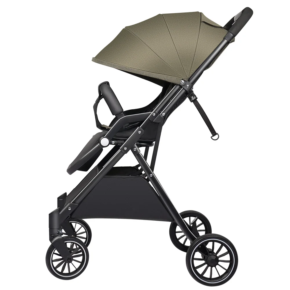 Coches Para Bebes. Luxury Stroller Baby Pushchair Lightweight Foldable Travel Carriage Kinderwagen Baby Pram Strollers